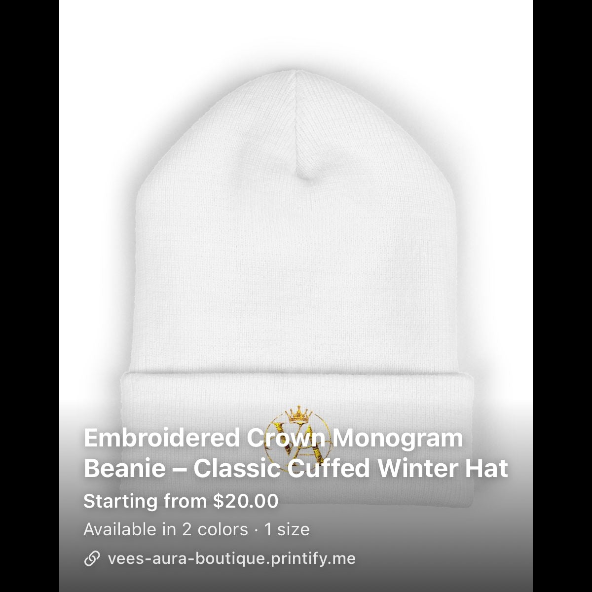Vee’s Aura Beanie